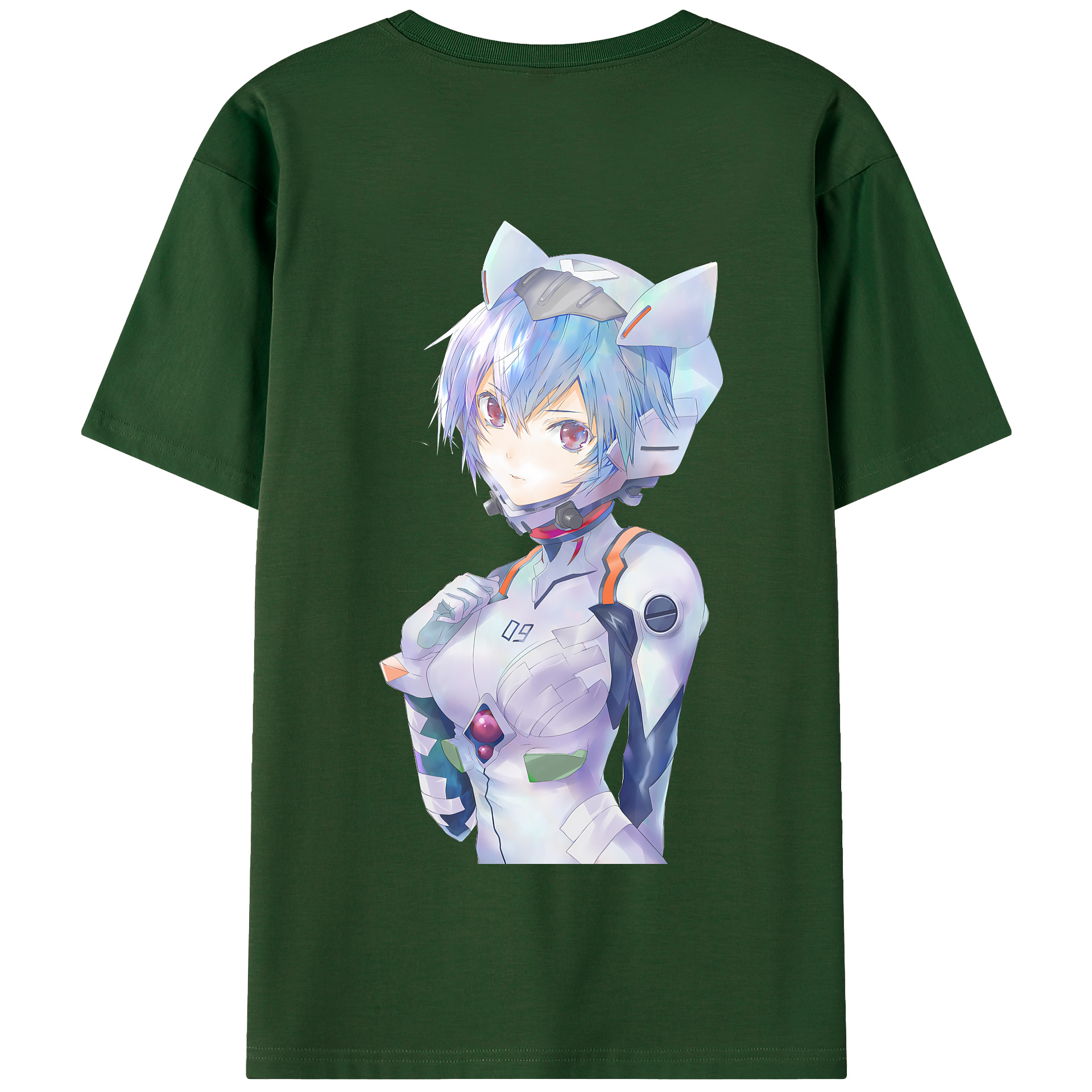 （画像用） EVA 新世紀エヴァンゲリオン 綿100％半袖Tシャツ（背面プリント）